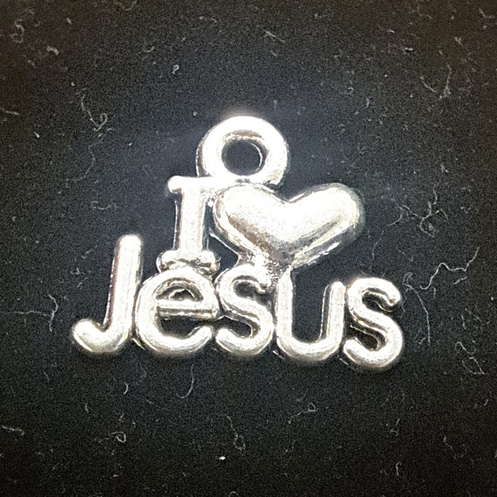 I Love Jesus Charm